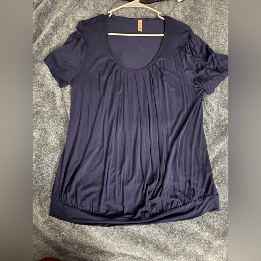 Blue top new without tag